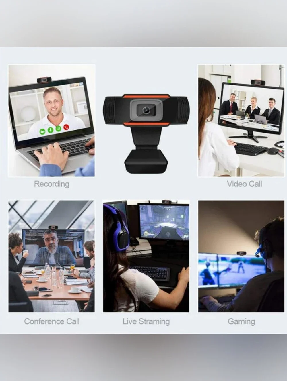 iTek Smart Home HD 720P Plug-and-Play Webcam